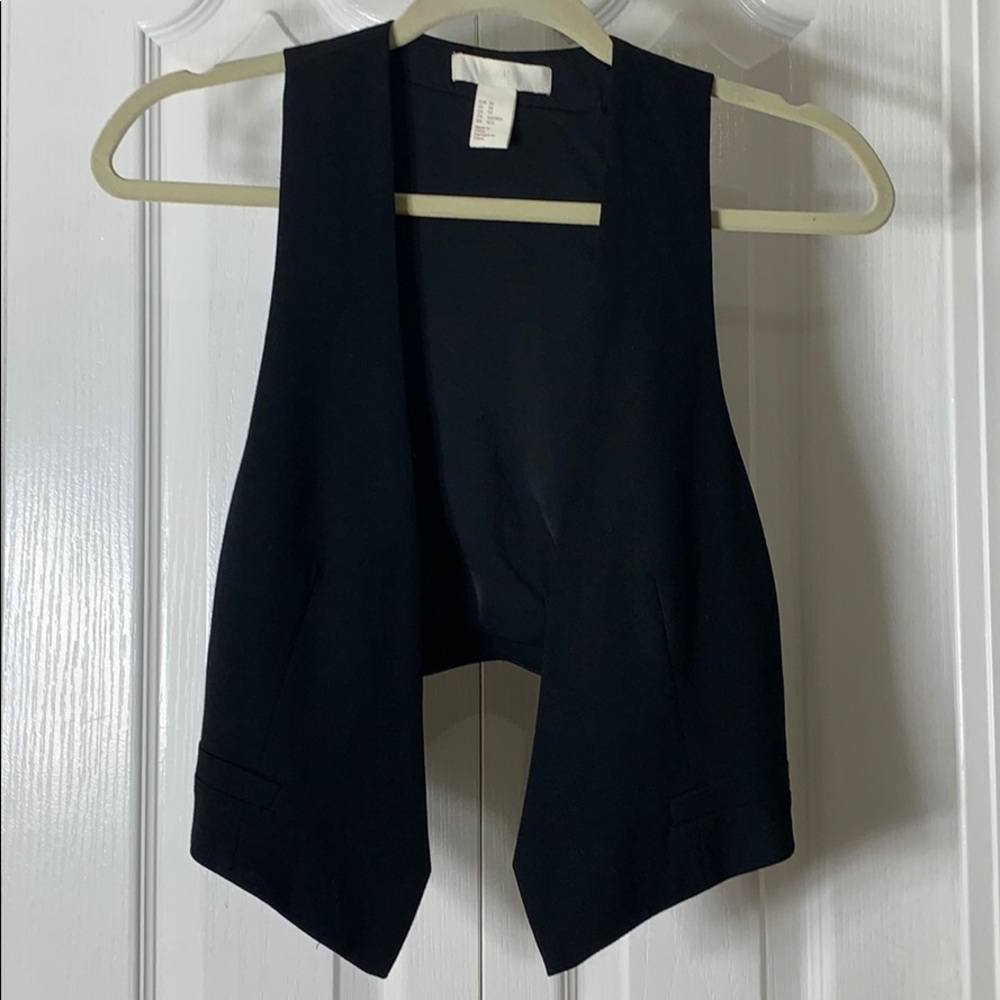H&M Black Vest